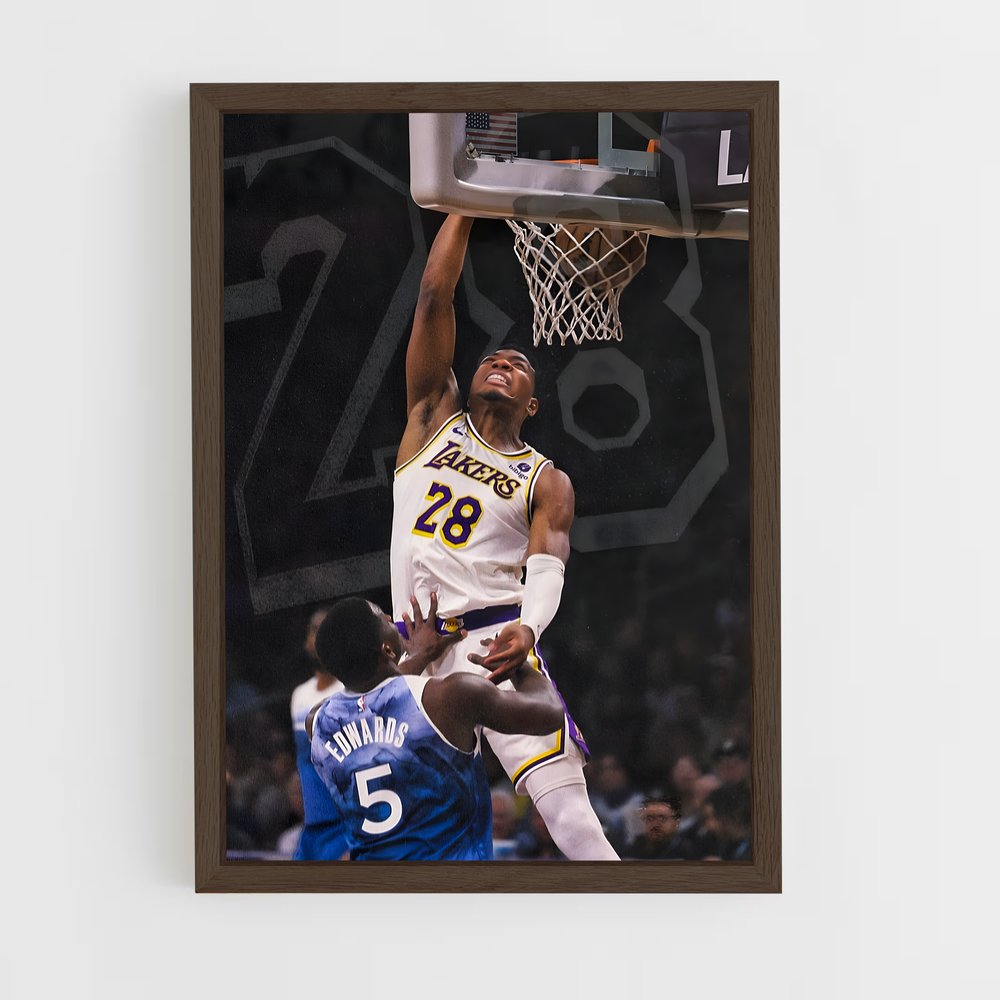 Poster Dunk de Rui – affiche Basketball (vue 5)